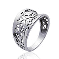 Coque de Nacre Bague argent 70814013
