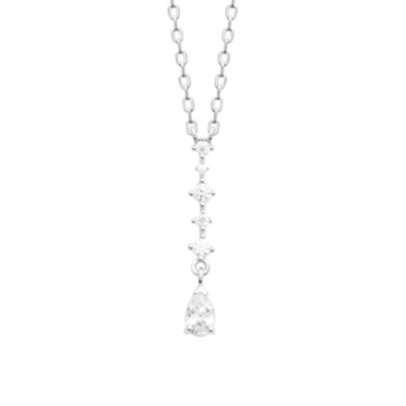 Coque de Nacre Collier argent 874170