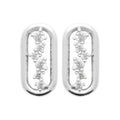 Coque de Nacre Puces d'oreilles argent 13029910