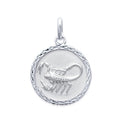 Coque de Nacre Pendentif zodiaque argent 14821110