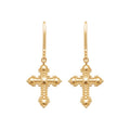 Coque de Nacre Boucles d'oreilles pendantes plaqué or 23044700