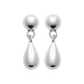 Coque de Nacre Boucles d'oreilles pendantes plaqué argent 43069700