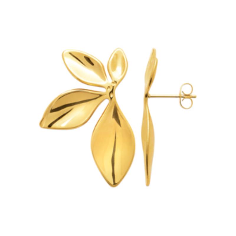Izee Boucles d'oreilles acier doré 3117009