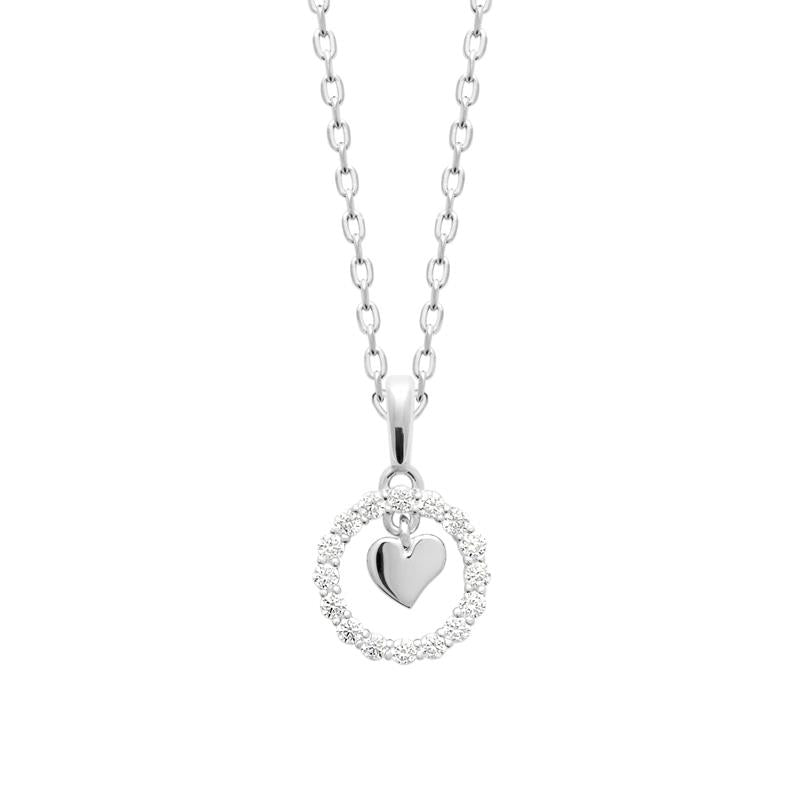 Coque de Nacre Collier argent 874292