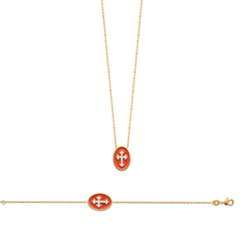 Coque de Nacre Bracelet plaqué or 973180
