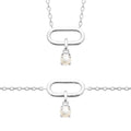 Coque de Nacre Chaîne argent 874073