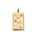 Coque de Nacre Pendentif plaqué or 2774150