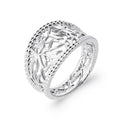 Coque de Nacre Bague argent 7927600