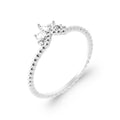 Coque de Nacre Bague argent 10004510