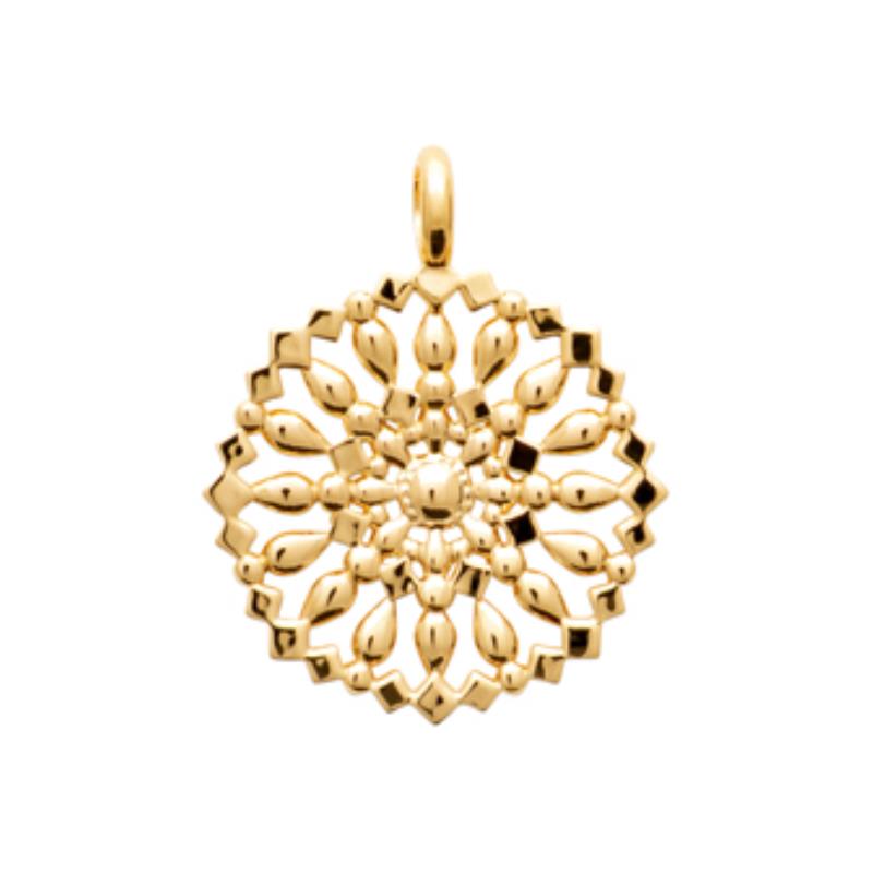 Coque de Nacre Pendentif plaqué or 2782200