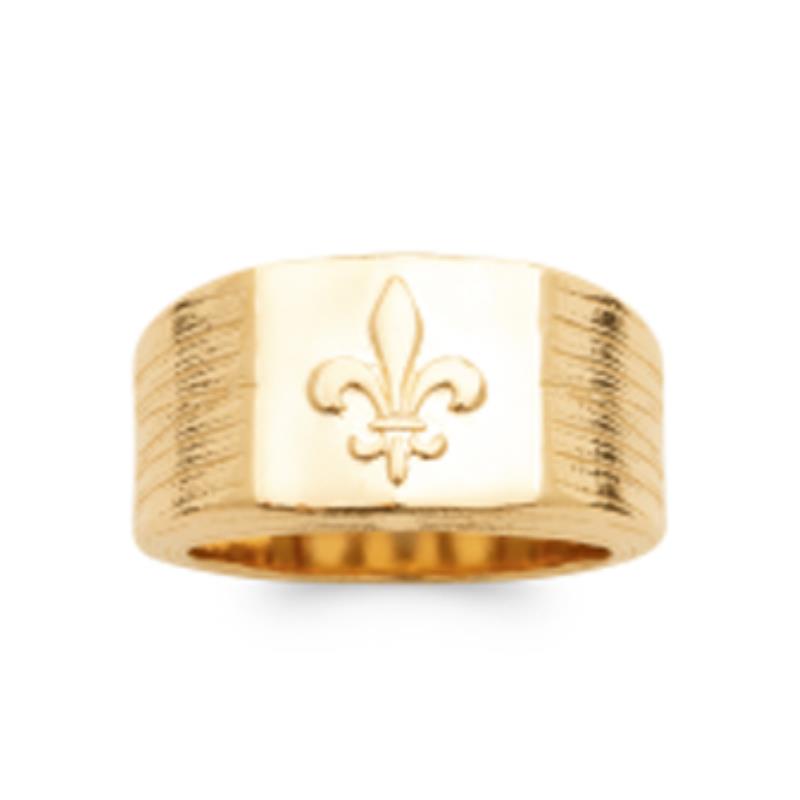Coque de Nacre Chevalière plaqué or 2975500