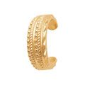 Coque de Nacre Bague d'oreille plaqué or 23003200