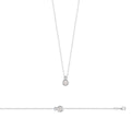 Coque de Nacre Collier argent 873634