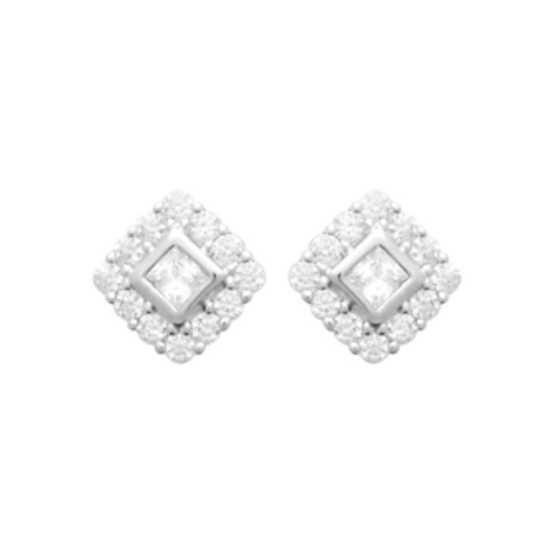 Coque de Nacre Puces d'oreilles argent 13046310