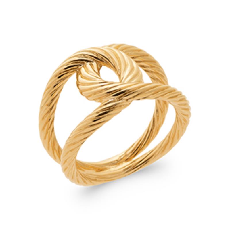 Coque de Nacre Bague plaqué or 2900900