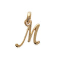Coque de Nacre Pendentif initiale plaqué or 248115513
