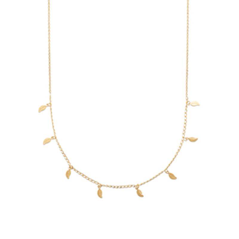 Coque de Nacre Collier plaqué or 290991