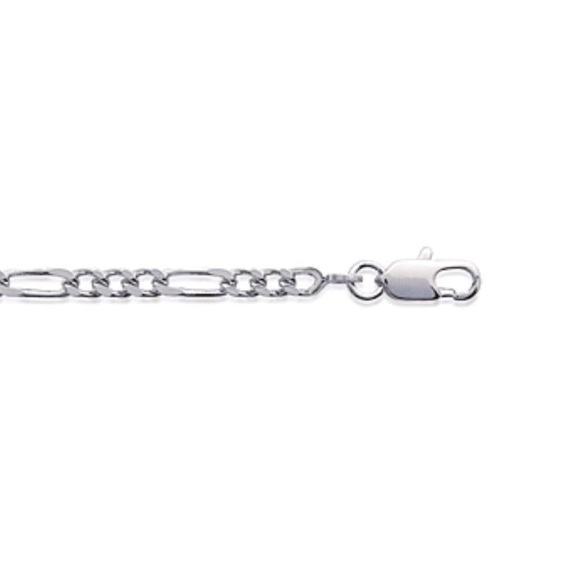 Coque de Nacre Chaîne maille figaro argent 733100