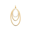 Coque de Nacre Pendentif plaqué or 2785810
