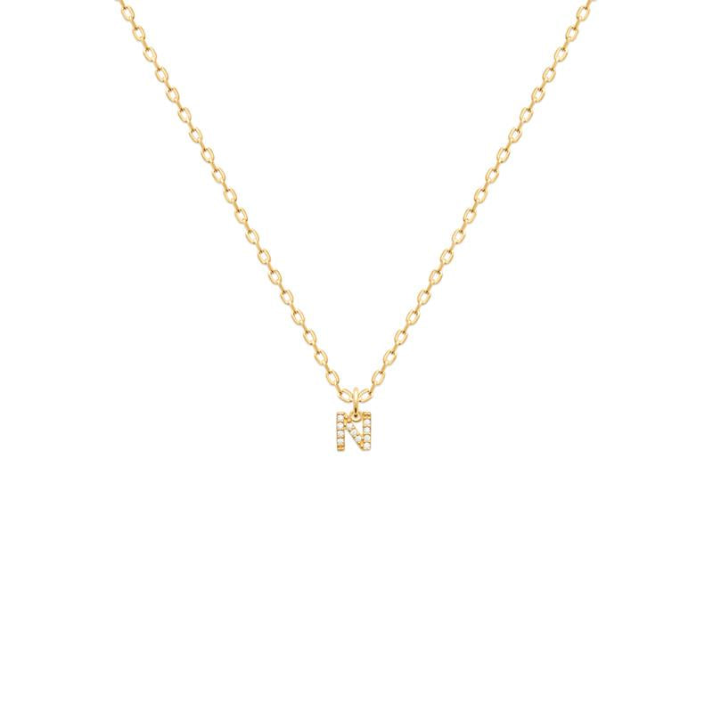 Coque de Nacre Pendentif initiale plaqué or 2776714