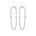Coque de Nacre Boucles d'oreilles pendantes argent 73060100