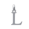 Coque de Nacre Pendentif initiale argent 78750012