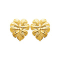 Coque de Nacre Boucles d'oreilles acier doré 3130109