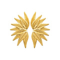 Coque de Nacre Boucles d'oreilles acier doré 3129809