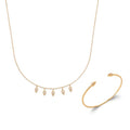 Coque de Nacre Collier plaqué or 973557