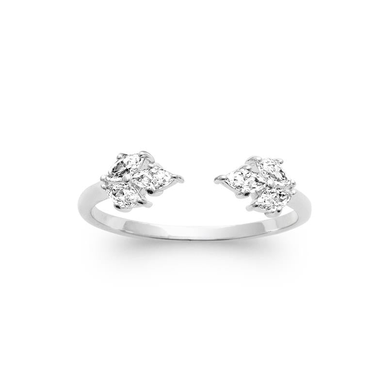 Coque de Nacre Bague argent 10021410