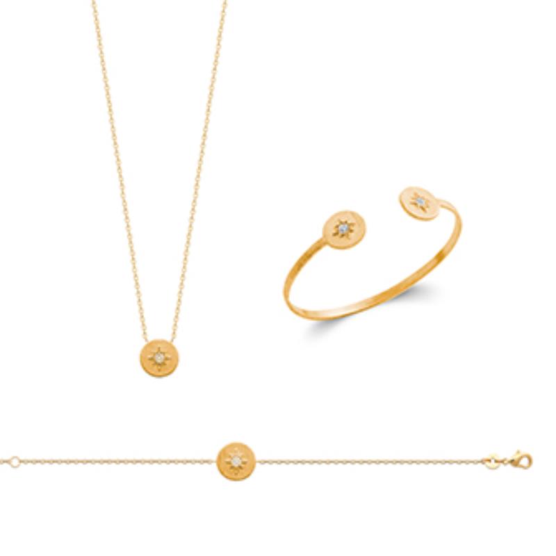 Coque de Nacre Bracelet plaqué or 973389