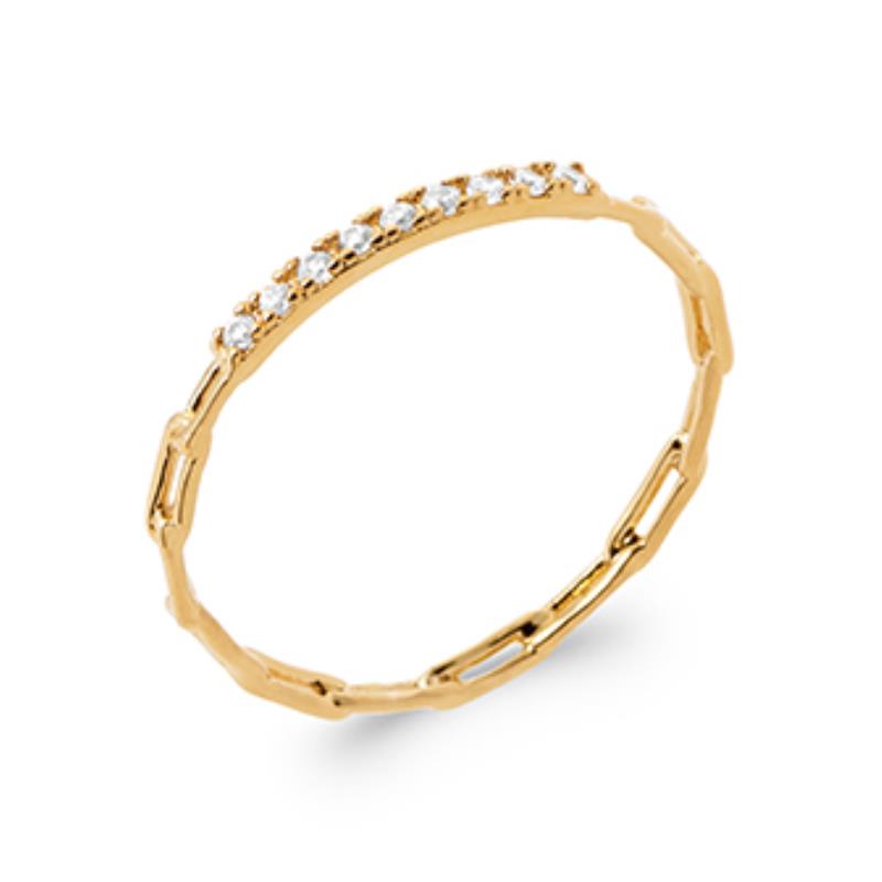 Coque de Nacre Bague plaqué or 2912410