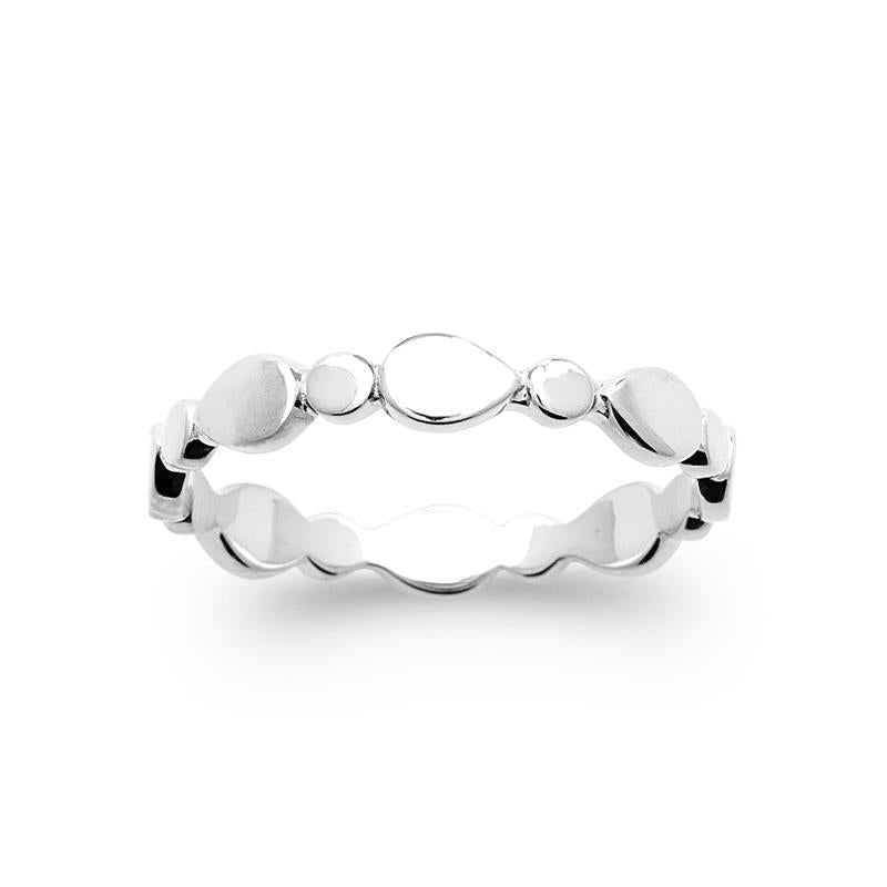Coque de Nacre Bague argent 70020200