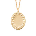 Coque de Nacre Collier plaqué or 922227