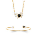 Coque de Nacre Collier plaqué or 974095