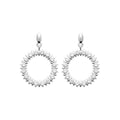 Coque de Nacre Boucles d'oreilles pendantes argent 13072310