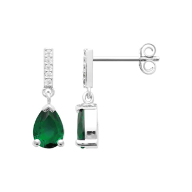 Coque de Nacre Boucles d'oreilles pendantes argent 13046150