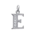 Coque de Nacre Pendentif initiale argent 18601105