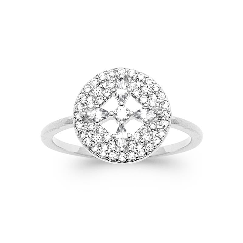 Coque de Nacre Bague argent 10021010