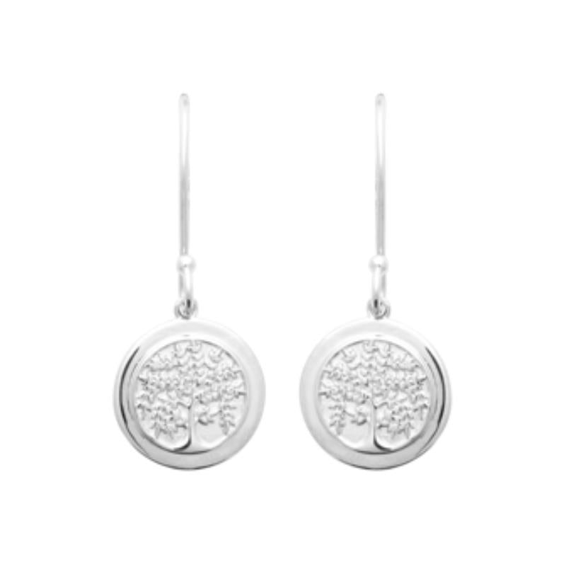 Coque de Nacre Boucles d'oreilles pendantes argent 73041200
