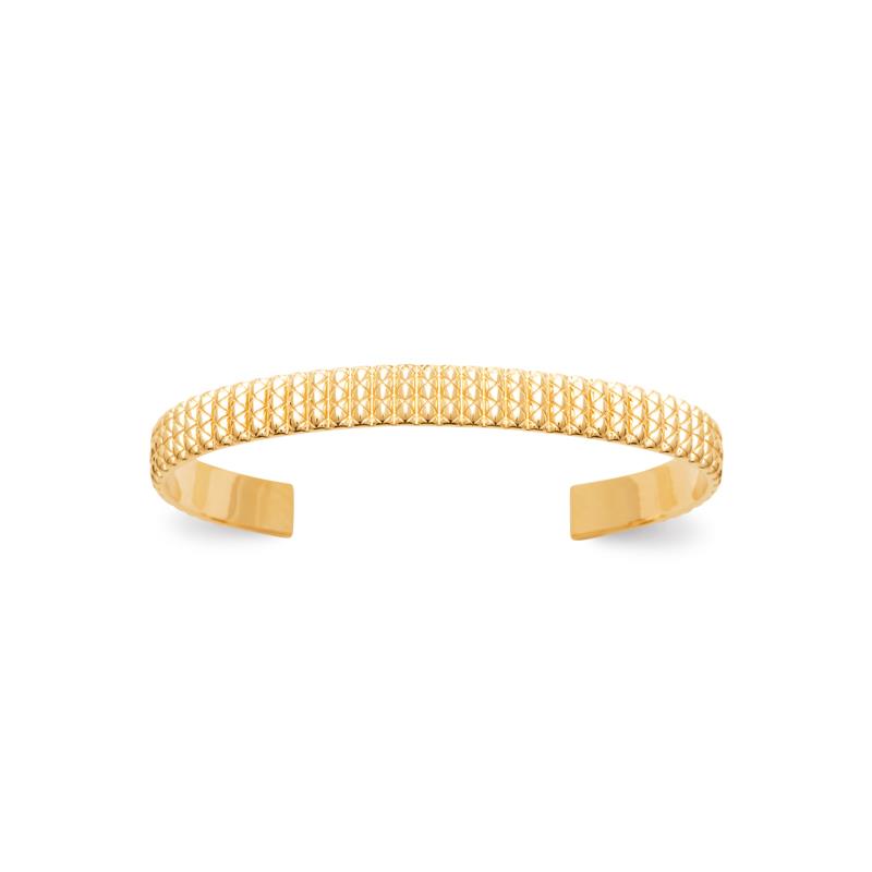 Coque de Nacre Bracelet jonc plaqué or 922237