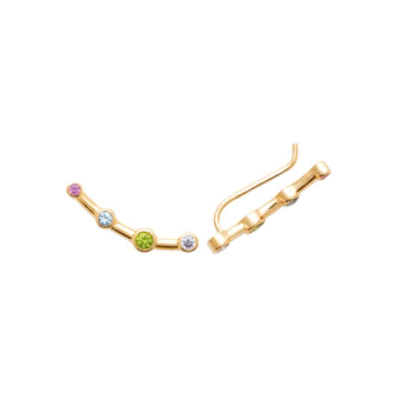 Coque de Nacre Boucles d'oreilles plaqué or 23065005