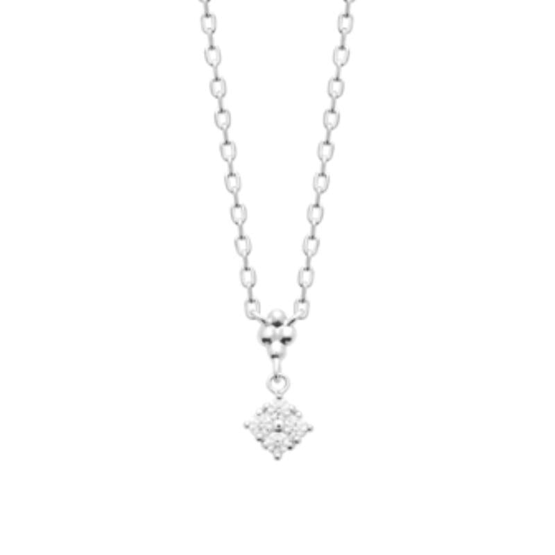 Coque de Nacre Collier argent 874098