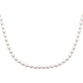 Coque de Nacre Collier acier doré 312480