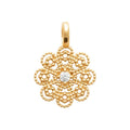 Coque de Nacre Pendentif plaqué or 2786710