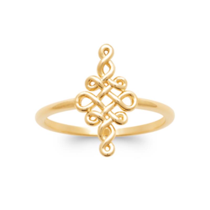 Coque de Nacre Bague plaqué or 2973400