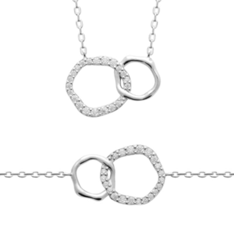 Coque de Nacre Chaîne argent 873859