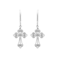 Coque de Nacre Boucles d'oreilles pendantes argent 73044800