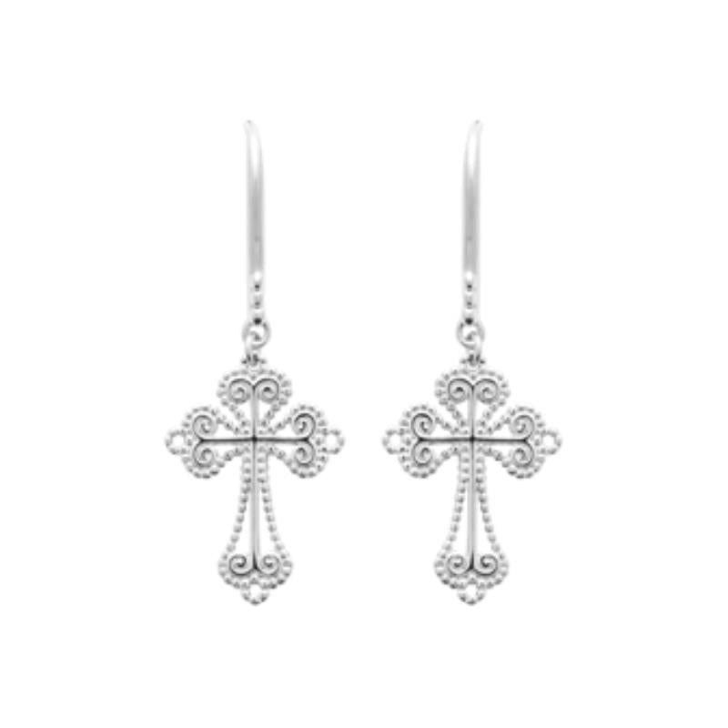 Coque de Nacre Boucles d'oreilles pendantes argent 73044800
