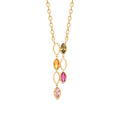 Coque de Nacre Collier plaqué or 974438